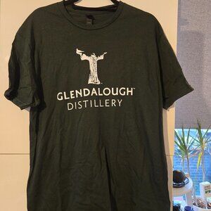 Glendalough Whiskey branded T-shirt NWOT Size L